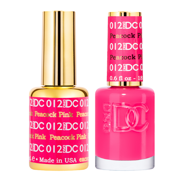 Picture of DND DC DUO GEL - #012 PEACOCK PINK