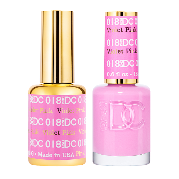 Picture of DND DC DUO GEL - #018 VIOLET PINK