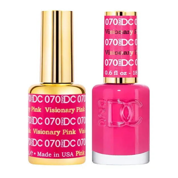 Picture of DND DC DUO GEL - #070 VISIONARY PINK