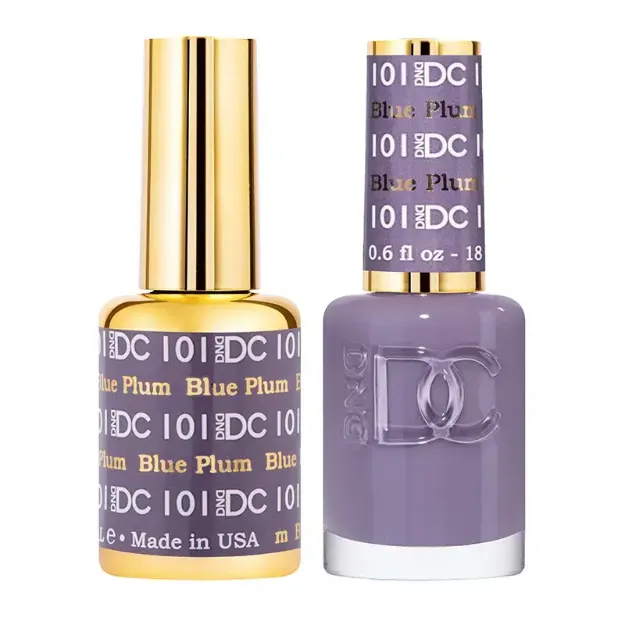 Picture of DND DC DUO GEL - #101 BLUE PLUM