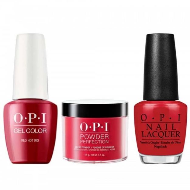 Picture of OPI Matching Color (3pc) - A70 Red Hot Rio