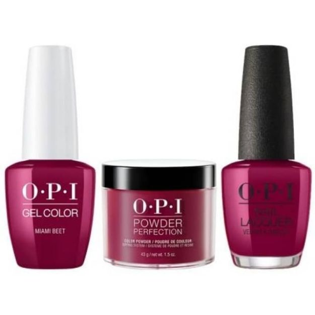 Picture of OPI Matching Color (3pc) - B78 Miami Beet