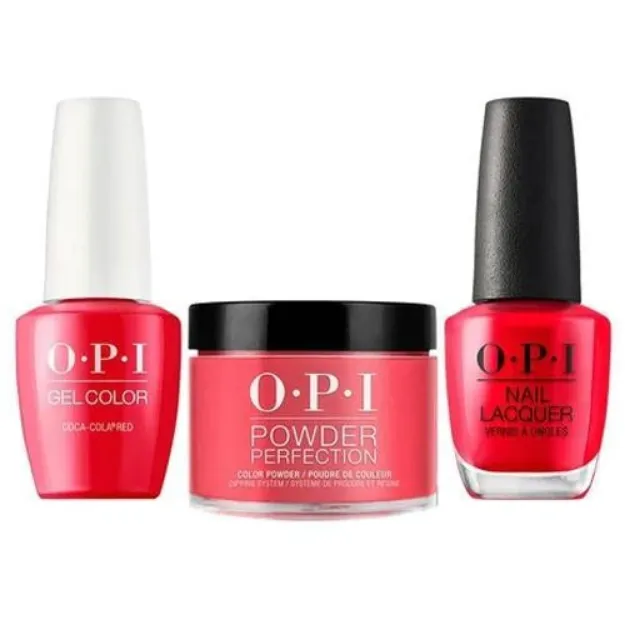 Picture of OPI Matching Color (3pc) - C13 Coca-Cola® Red