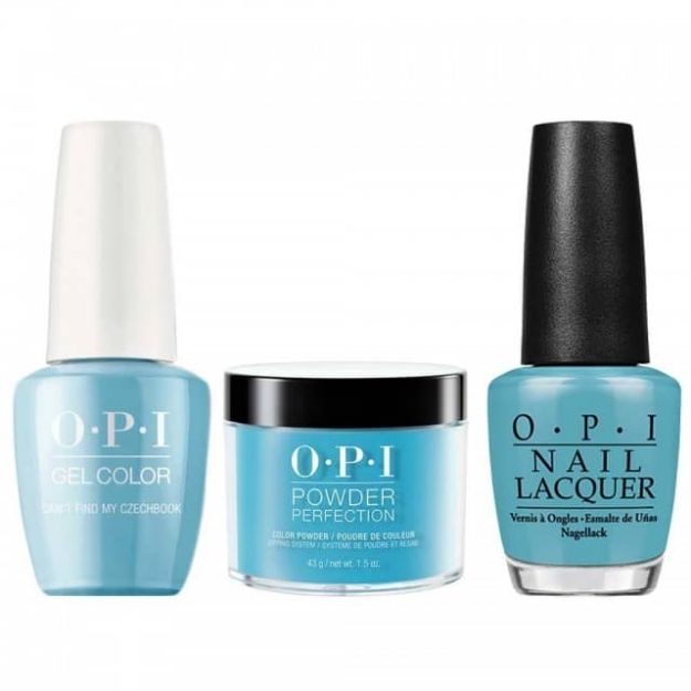 Picture of OPI Matching Color (3pc) - E75 Can't Find My Czechbook