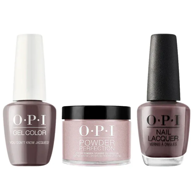 Picture of OPI Matching Color (3pc) - F15 You Don't Know Jacques