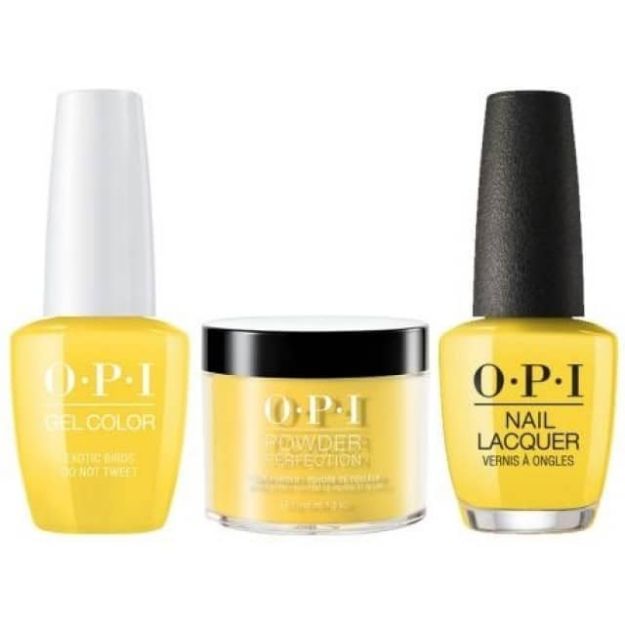 Picture of OPI Matching Color (3pc) - F91 Exotic Birds Do Not Tweet