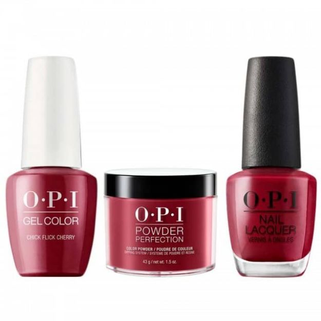 Picture of OPI Matching Color (3pc) - H02 Chick Flick Cherry