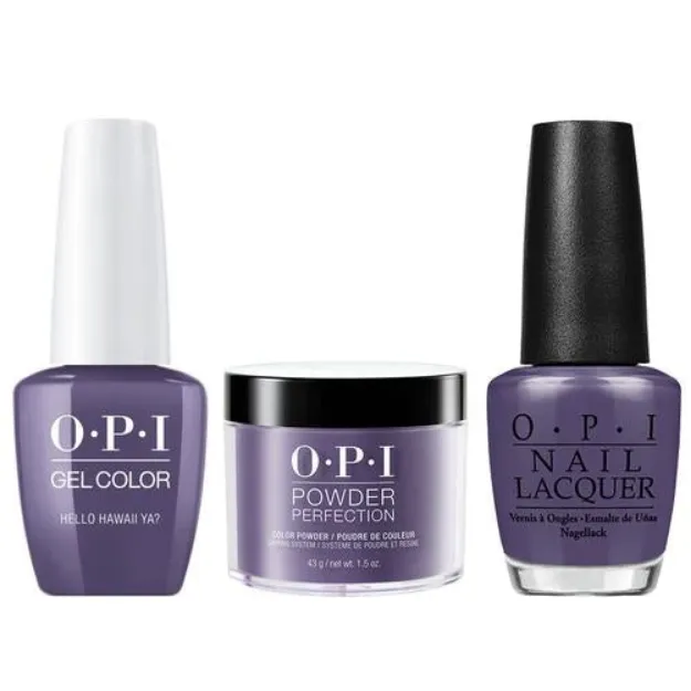 Picture of OPI Matching Color (3pc) - H73 Hello Hawaii Ya?