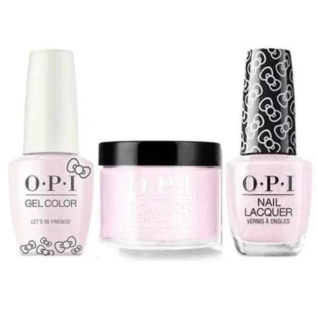 Picture of OPI Matching Color (3pc) - H82 Let's Be Friends