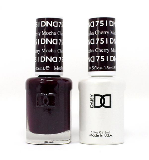 Picture of DND DUO GEL - #751 CHERRY MOCHA