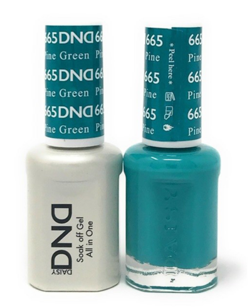 Picture of DND DUO GEL - #665 PINE GREEN