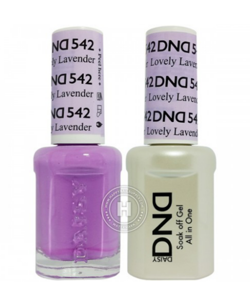 Picture of DND DUO GEL - #542 LOVELY LAVENDER