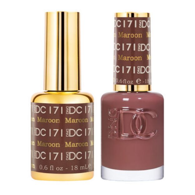 Picture of DND DC DUO GEL - #171 MAROON
