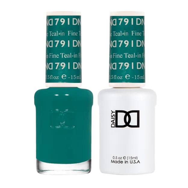 Picture of DND DUO GEL - #791 TEAL-INFINE